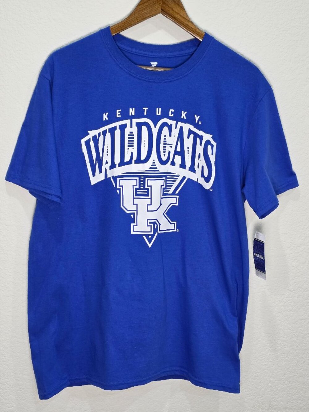 NWT Fanatics Kentucky Wildcats Royal Blue Graphic Tee Shirt Large